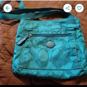 Authentic coach purse